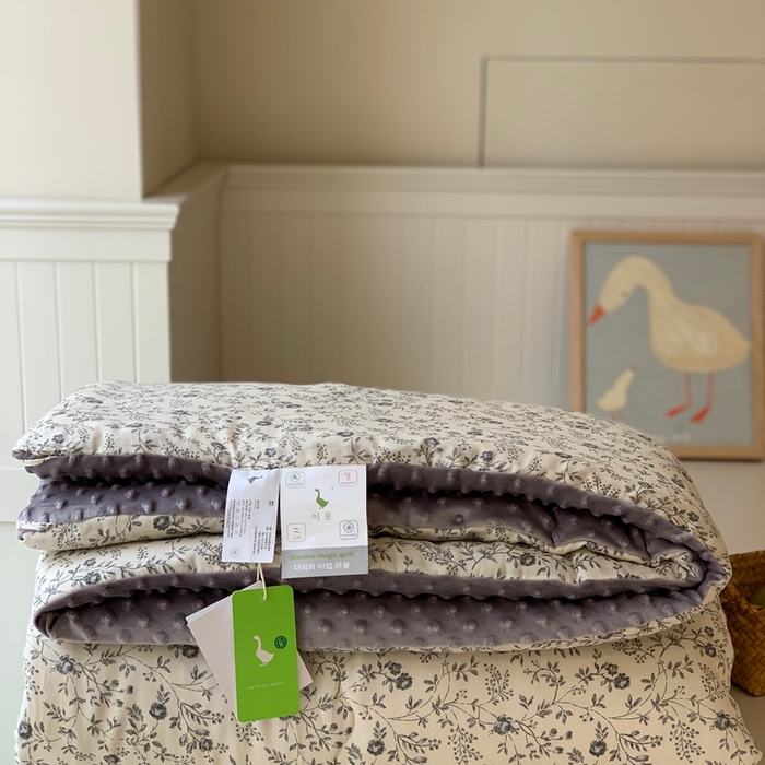 91家纺网 家纺一手货源 找家纺 汇庭 2025秋冬新款·糯米纱布双人豆豆被系列 贝拉紫