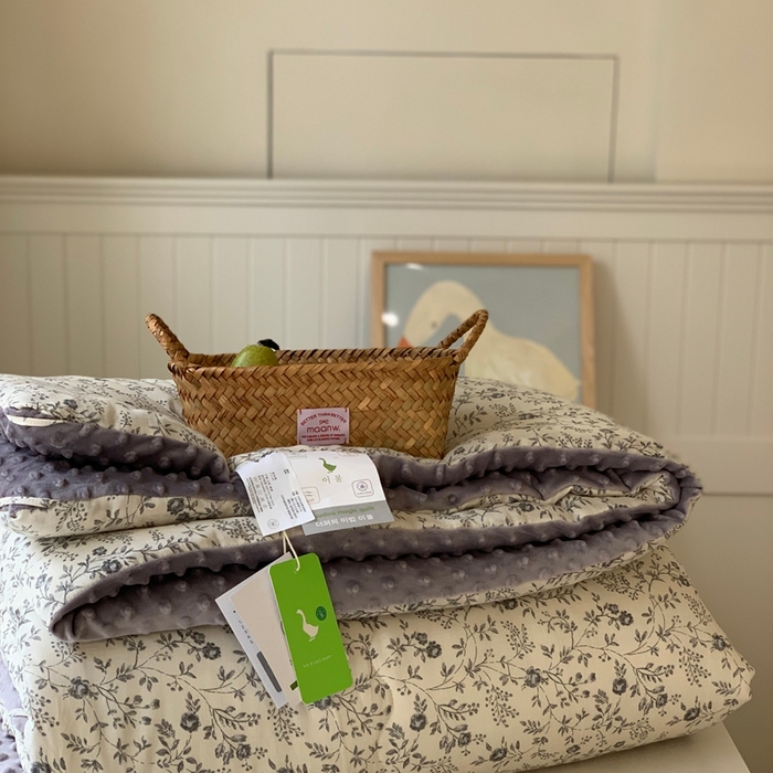 91家纺网 家纺一手货源 找家纺 汇庭 2025秋冬新款·糯米纱布双人豆豆被系列 贝拉紫