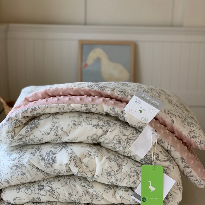91家纺网 家纺一手货源 找家纺 汇庭 2025秋冬新款·糯米纱布双人豆豆被系列 朵美亚