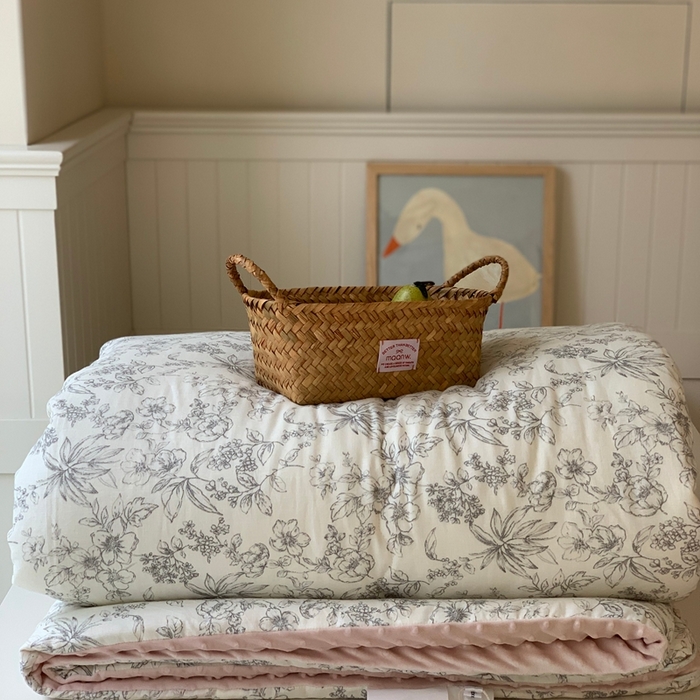 91家纺网 家纺一手货源 找家纺 汇庭 2025秋冬新款·糯米纱布双人豆豆被系列 朵美亚