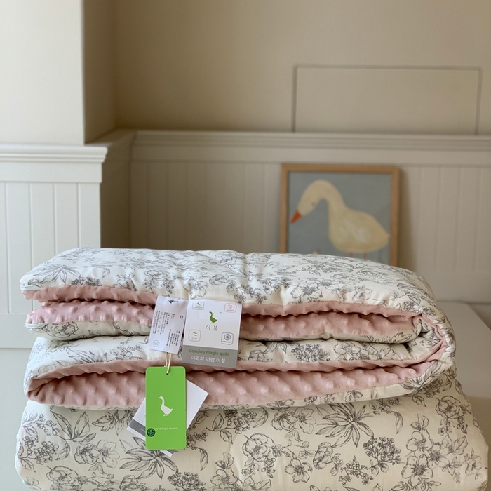 91家纺网 家纺一手货源 找家纺 汇庭 2025秋冬新款·糯米纱布双人豆豆被系列 朵美亚