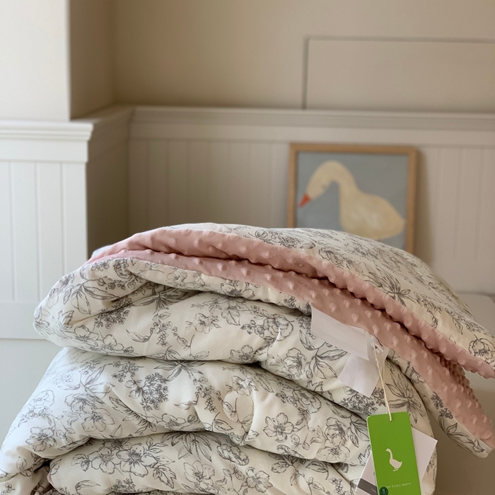 91家纺网 家纺一手货源 找家纺 汇庭 2025秋冬新款·糯米纱布双人豆豆被系列 朵美亚