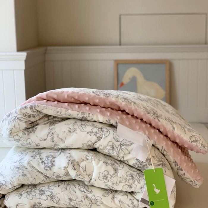 91家纺网 家纺一手货源 找家纺 汇庭 2025秋冬新款·糯米纱布双人豆豆被系列 朵美亚