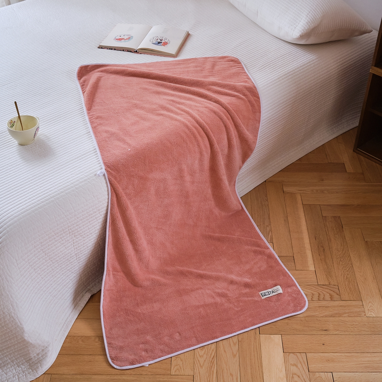 91家纺网 家纺一手货源 找家纺 （总）沐瑟家纺 2025新款亲肤柔软珊瑚绒毛巾浴巾-抗菌系列