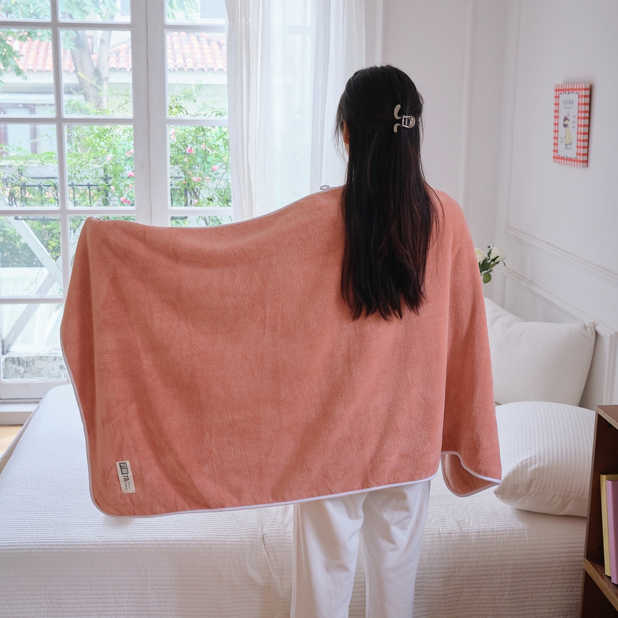 91家纺网 家纺一手货源 找家纺 （总）沐瑟家纺 2025新款亲肤柔软珊瑚绒毛巾浴巾-抗菌系列