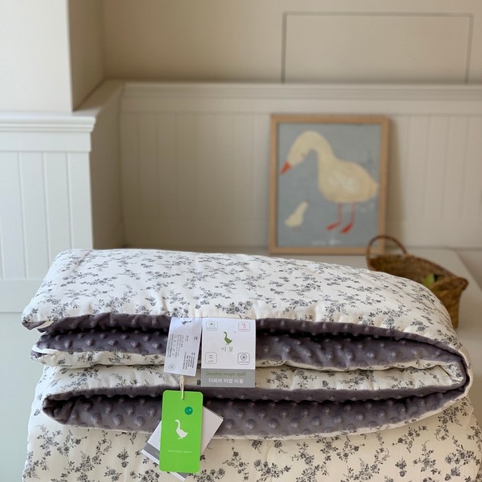 91家纺网 家纺一手货源 找家纺 汇庭 2025秋冬新款·糯米纱布双人豆豆被系列 卡琳娜