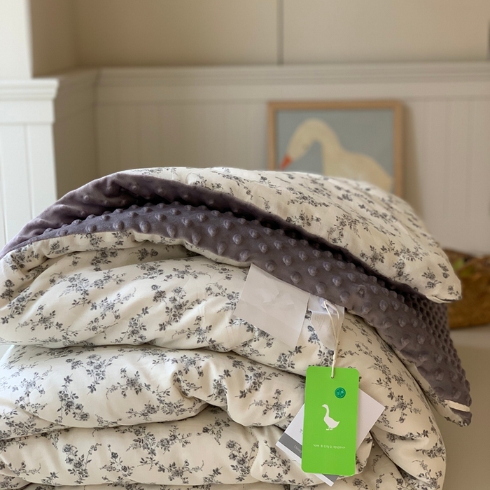 91家纺网 家纺一手货源 找家纺 汇庭 2025秋冬新款·糯米纱布双人豆豆被系列 卡琳娜