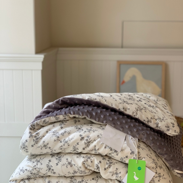 91家纺网 家纺一手货源 找家纺 汇庭 2025秋冬新款·糯米纱布双人豆豆被系列 卡琳娜