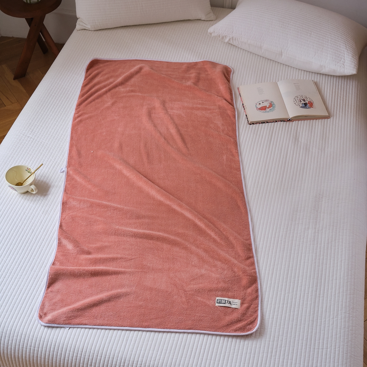 91家纺网 家纺一手货源 找家纺 （总）沐瑟家纺 2025新款亲肤柔软珊瑚绒毛巾浴巾-抗菌系列