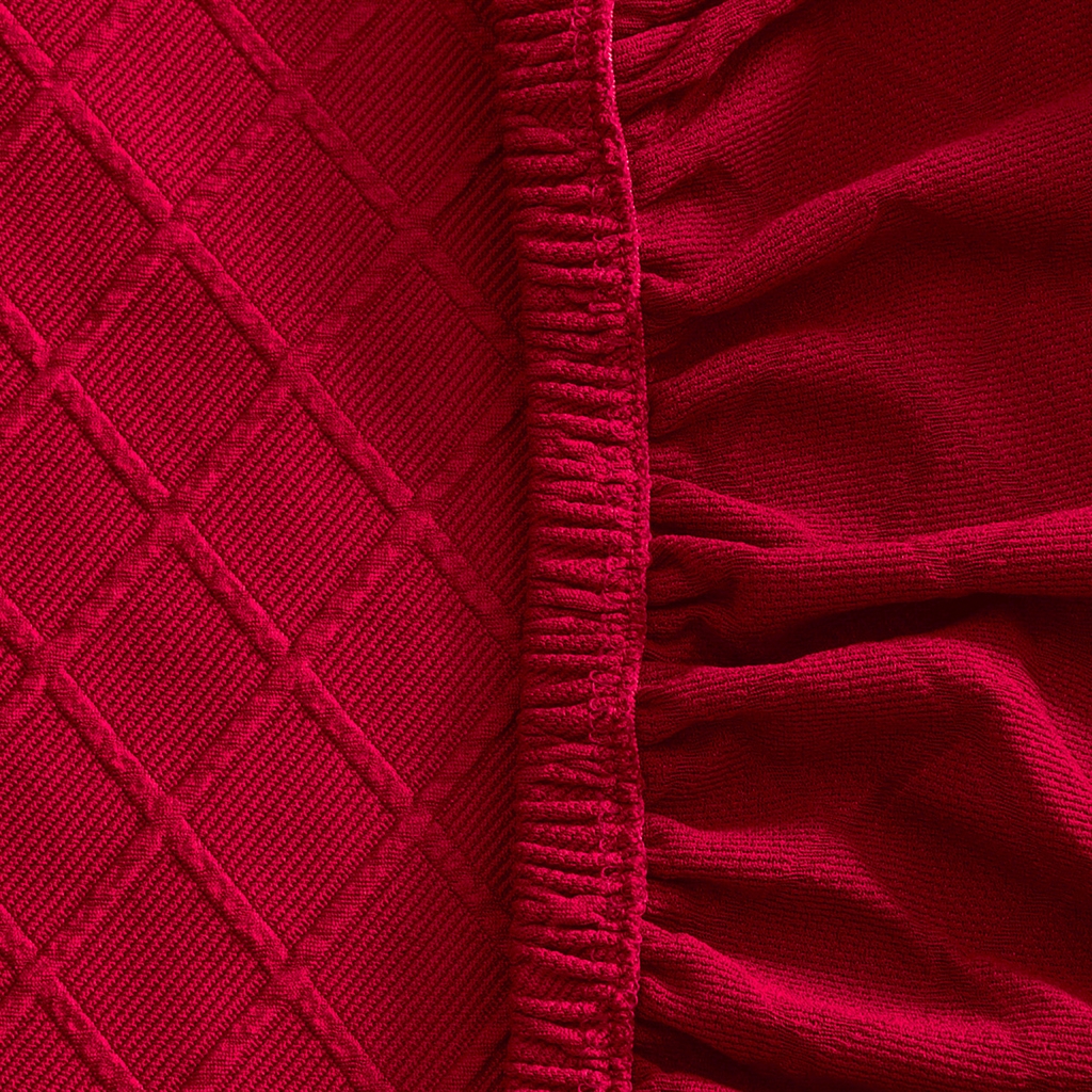 91家纺网 家纺一手货源 找家纺 （总）壹零特色家纺 2025新款菱形格头枕椅套(不含椅子)