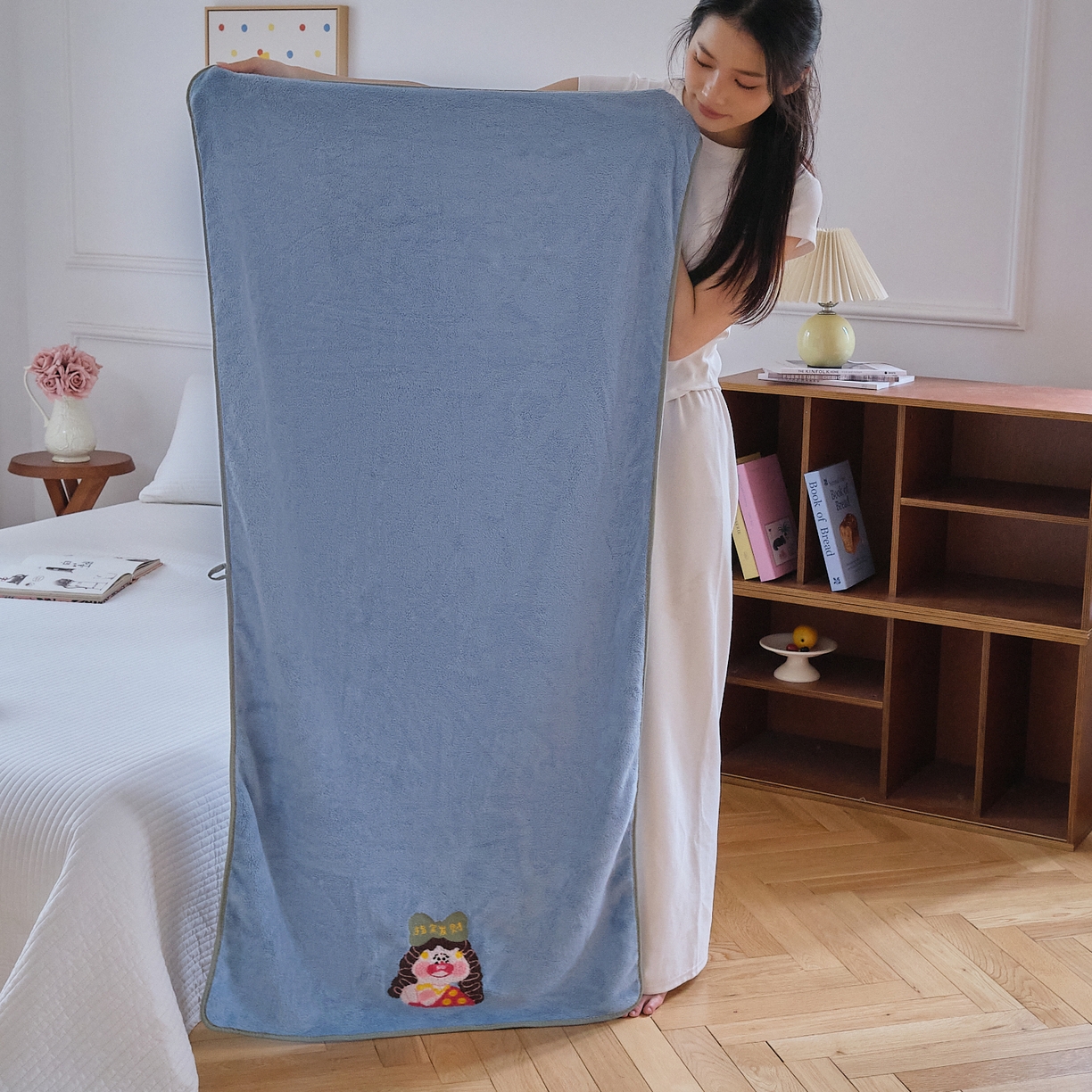 91家纺网 家纺一手货源 找家纺 （总）沐瑟家纺 2025新款亲肤柔软珊瑚绒毛巾浴巾-富婆系列