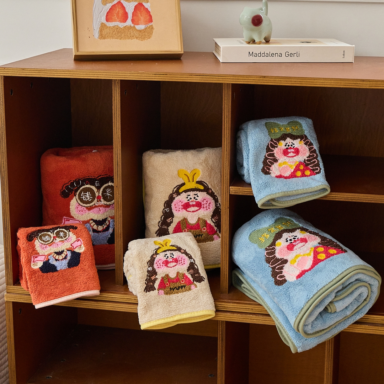 沐瑟家纺 2025新款亲肤柔软珊瑚绒毛巾浴巾-富婆系列 组合 40*80cm毛巾/条