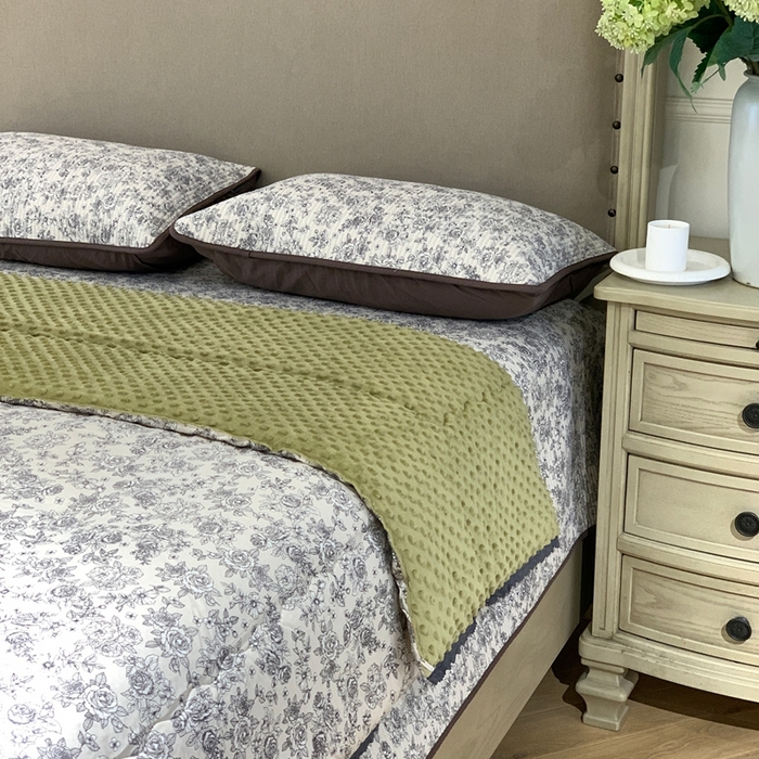 91家纺网 家纺一手货源 找家纺 （总）汇庭 2025秋冬新款·全棉床盖三件套