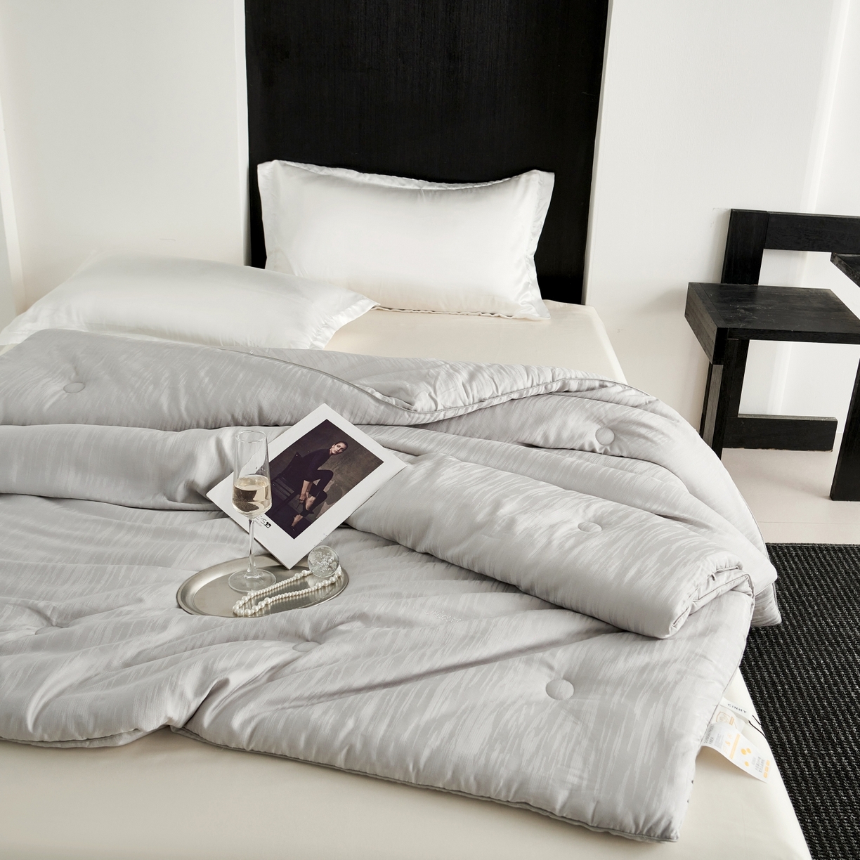 91家纺网 家纺一手货源 找家纺 （总）CINNY馨宜 2025新款60S木本提花大豆被大豆纤维春秋被冬被子被芯