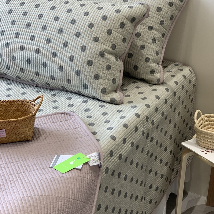 91家纺网 家纺一手货源 找家纺 汇庭 2025秋冬新款·全棉床盖三件套 波尔庄园