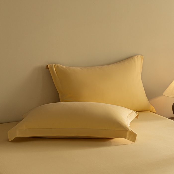 91家纺网 家纺一手货源 找家纺 （总）秀色家纺 2025高端长绒棉贡缎加厚磨毛纯棉单件床笠三件套床罩全棉床垫保护套50s