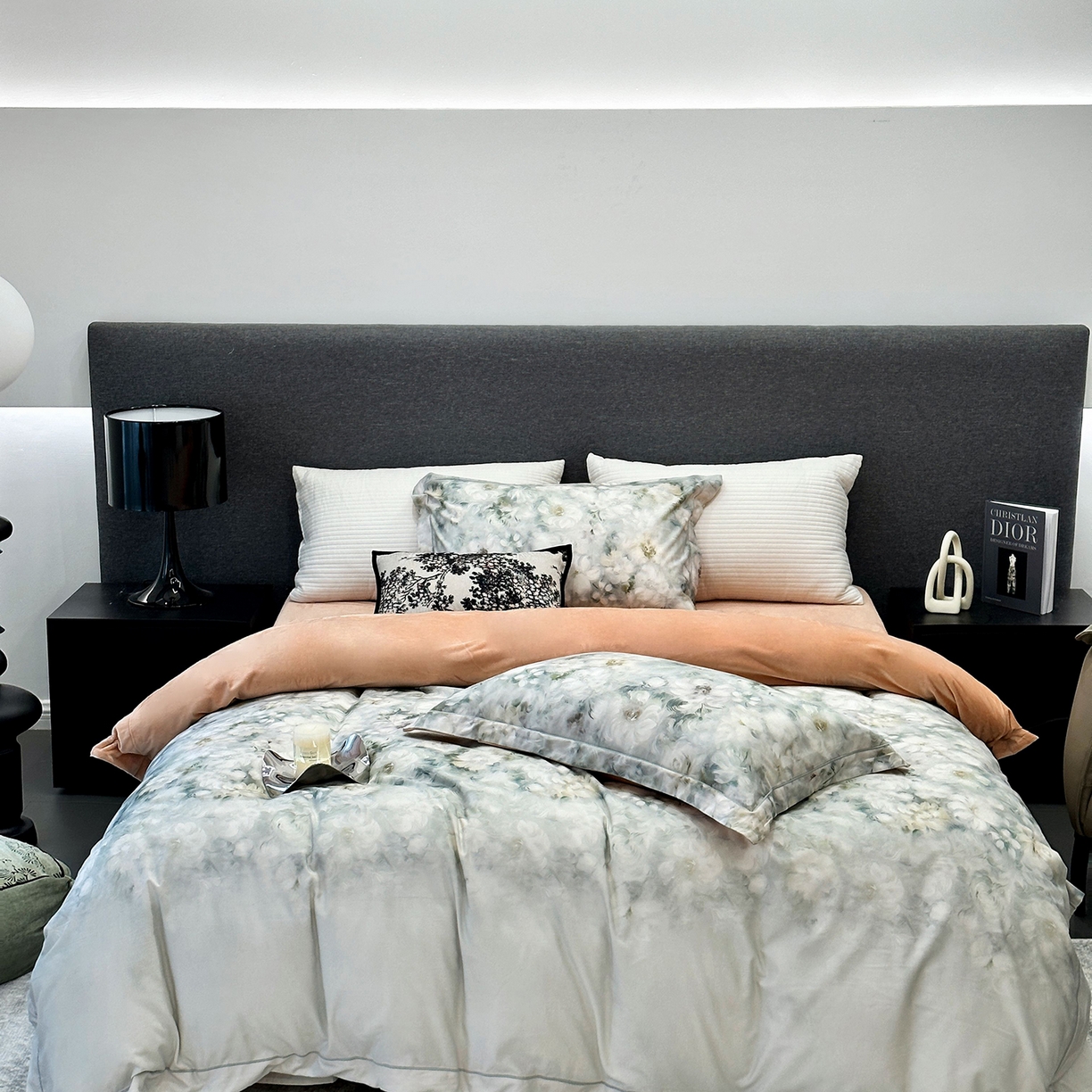 91家纺网 家纺一手货源 找家纺 （总）JUICY 橘滋家纺 2025新款柔美治愈系磨毛宝宝绒系列四件套