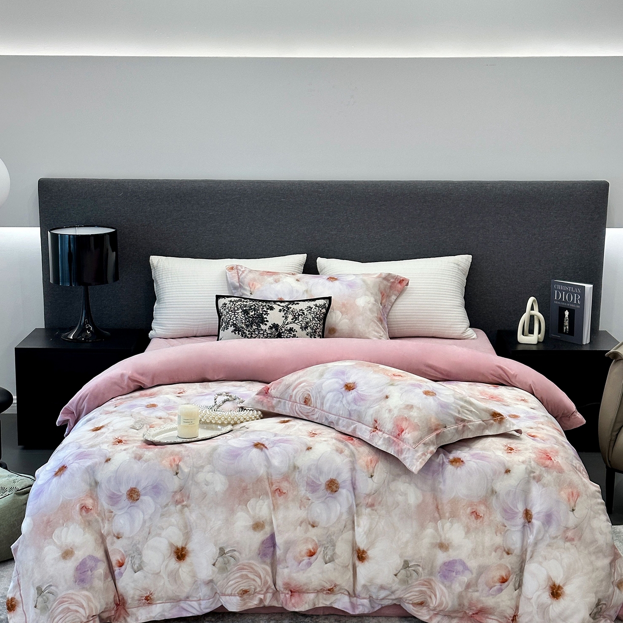 91家纺网 家纺一手货源 找家纺 （总）JUICY 橘滋家纺 2025新款柔美治愈系磨毛宝宝绒系列四件套