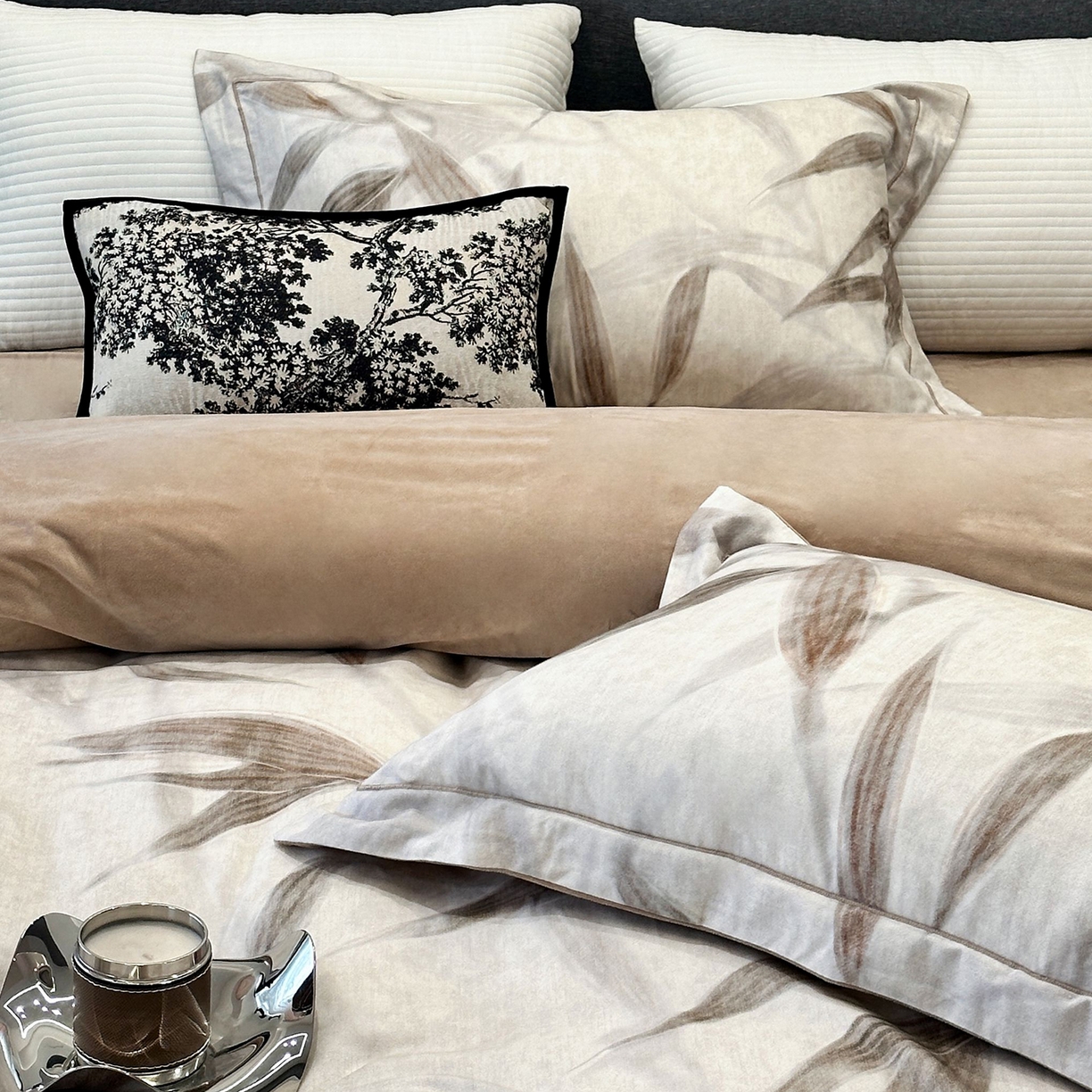 91家纺网 家纺一手货源 找家纺 （总）JUICY 橘滋家纺 2025新款柔美治愈系磨毛宝宝绒系列四件套