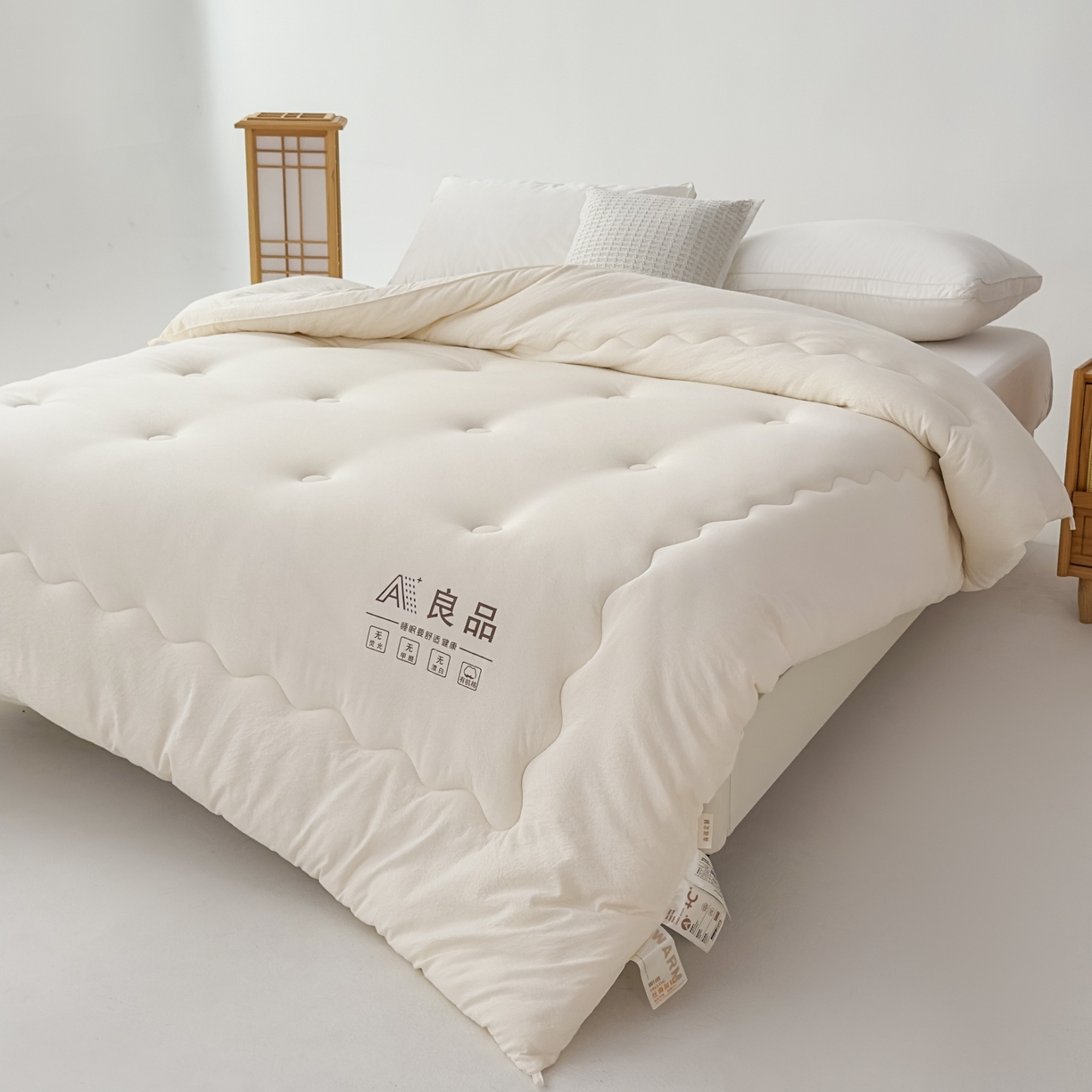 91家纺网 家纺一手货源 找家纺 （总）蓝雀翎 2025新款10%针织糯糯棉大豆单被被子被芯