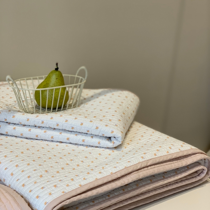 91家纺网 家纺一手货源 找家纺 汇庭 2025秋冬新款·全棉床盖三件套 花悦庄园