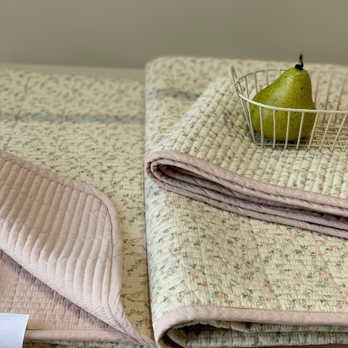 91家纺网 家纺一手货源 找家纺 汇庭 2025秋冬新款·全棉床盖三件套 玲珑