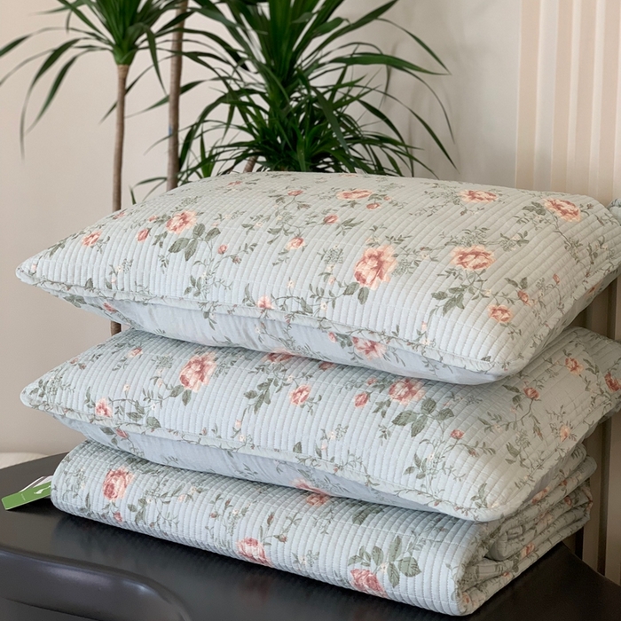 91家纺网 家纺一手货源 找家纺 汇庭 2025秋冬新款·全棉床盖三件套 玫瑰故事