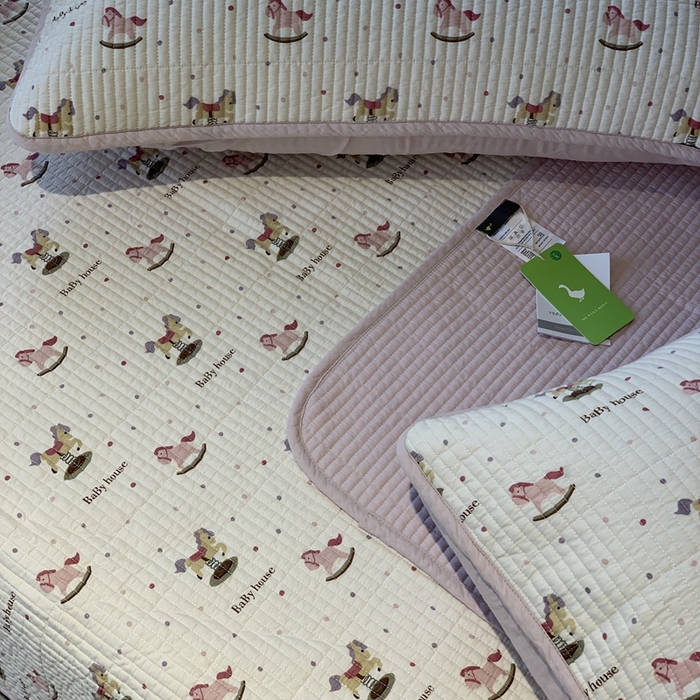 91家纺网 家纺一手货源 找家纺 汇庭 2025秋冬新款·全棉床盖三件套 奇奇小马