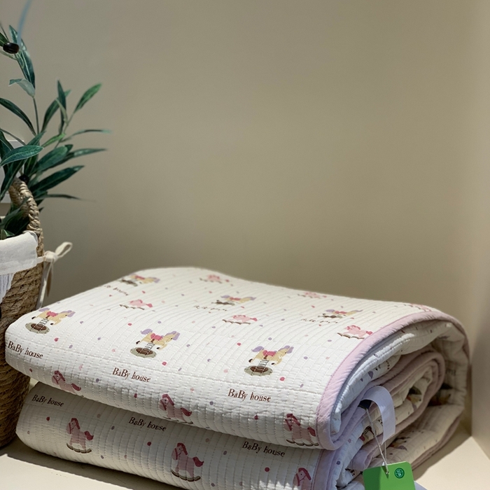 91家纺网 家纺一手货源 找家纺 汇庭 2025秋冬新款·全棉床盖三件套 奇奇小马