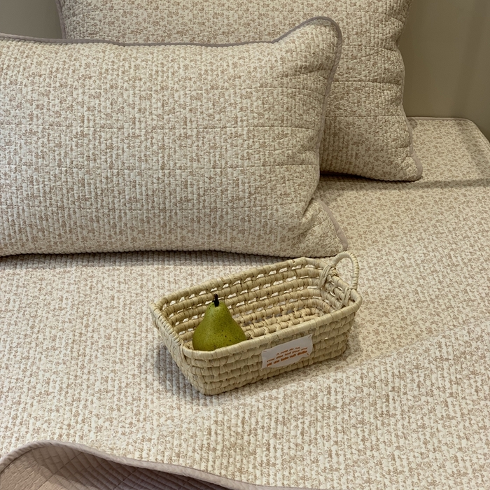 91家纺网 家纺一手货源 找家纺 汇庭 2025秋冬新款·全棉床盖三件套 素颜粉庄园