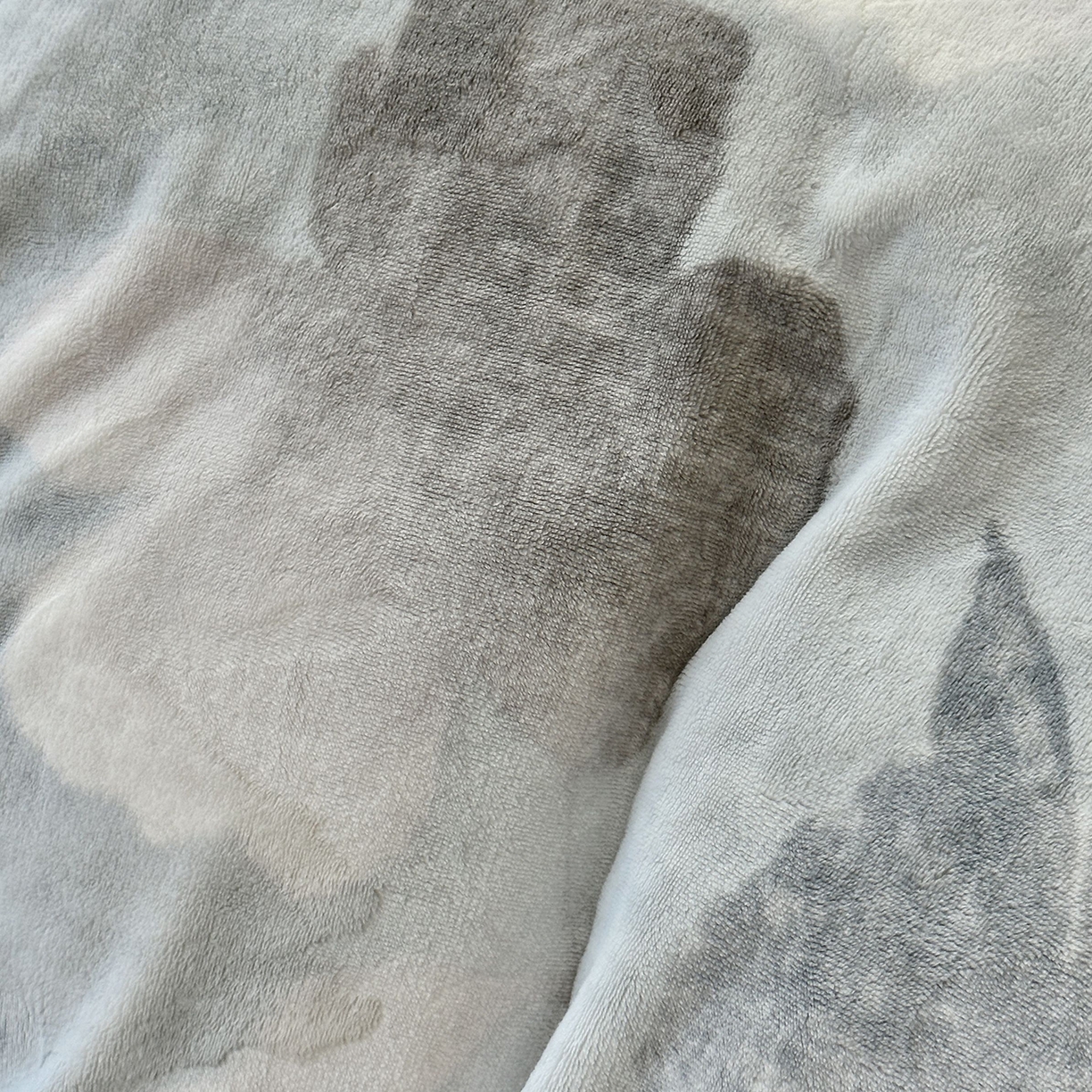 91家纺网 家纺一手货源 找家纺 JUICY 橘滋家纺 2025新款浪漫丰盈牛奶臻棉绒印花系列四件套 朵影