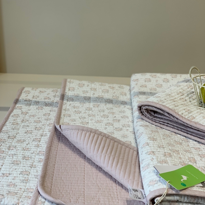 91家纺网 家纺一手货源 找家纺 汇庭 2025秋冬新款·全棉床盖三件套 甜心庄园