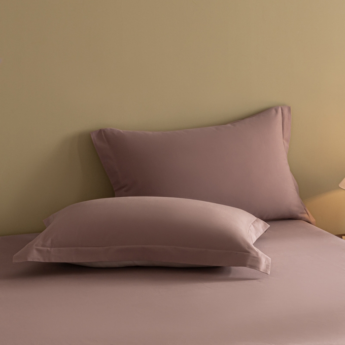 91家纺网 家纺一手货源 找家纺 秀色家纺 2025高端长绒棉贡缎加厚磨毛纯棉单件床笠三件套床罩全棉床垫保护套50s 冬禧-香芋紫