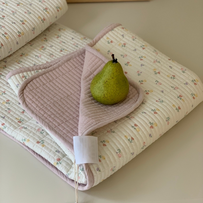 91家纺网 家纺一手货源 找家纺 汇庭 2025秋冬新款·全棉床盖三件套 幸福小花