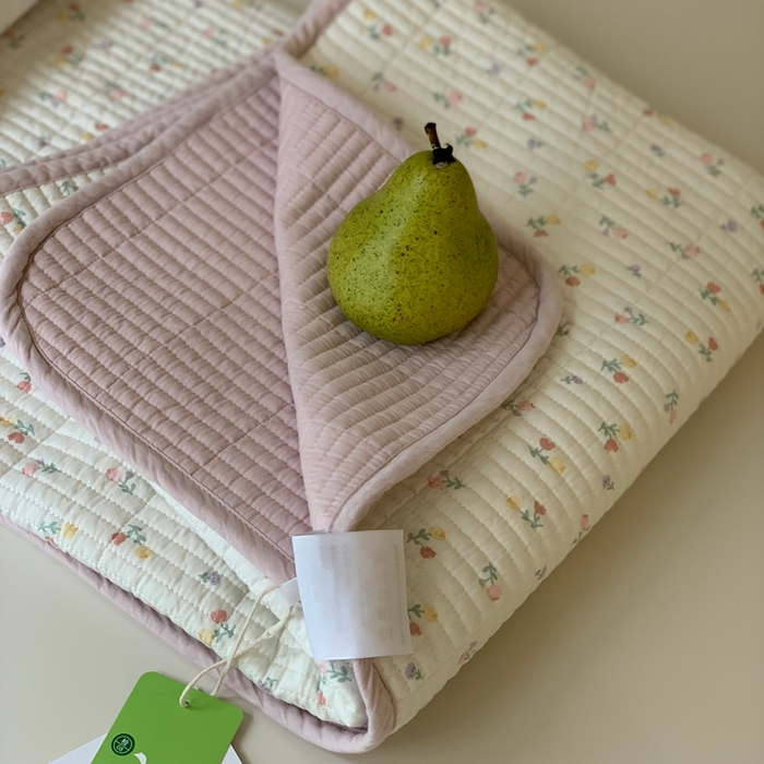 91家纺网 家纺一手货源 找家纺 汇庭 2025秋冬新款·全棉床盖三件套 幸福小花