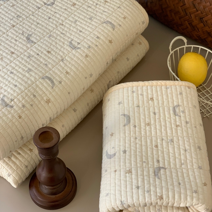 91家纺网 家纺一手货源 找家纺 汇庭 2025秋冬新款·全棉床盖三件套 幸运星