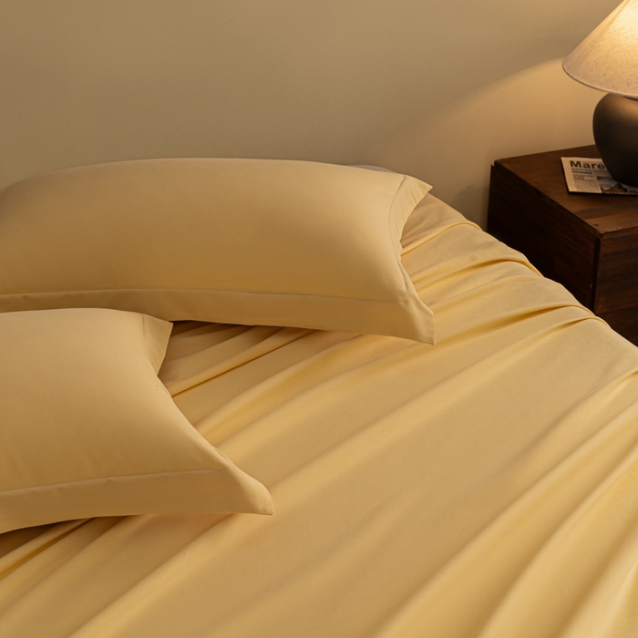 91家纺网 家纺一手货源 找家纺 （总）秀色家纺 2025冬季微绒感精梳全棉加厚碳素轻磨毛纯棉床单三件套被单单件Ａ类