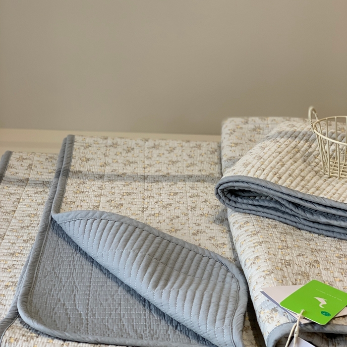 91家纺网 家纺一手货源 找家纺 汇庭 2025秋冬新款·全棉床盖三件套 雅漾兰