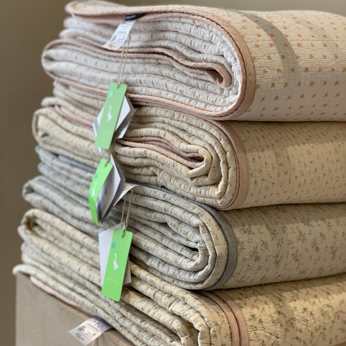 91家纺网 家纺一手货源 找家纺 汇庭 2025秋冬新款·全棉床盖三件套 组合图仅供参考