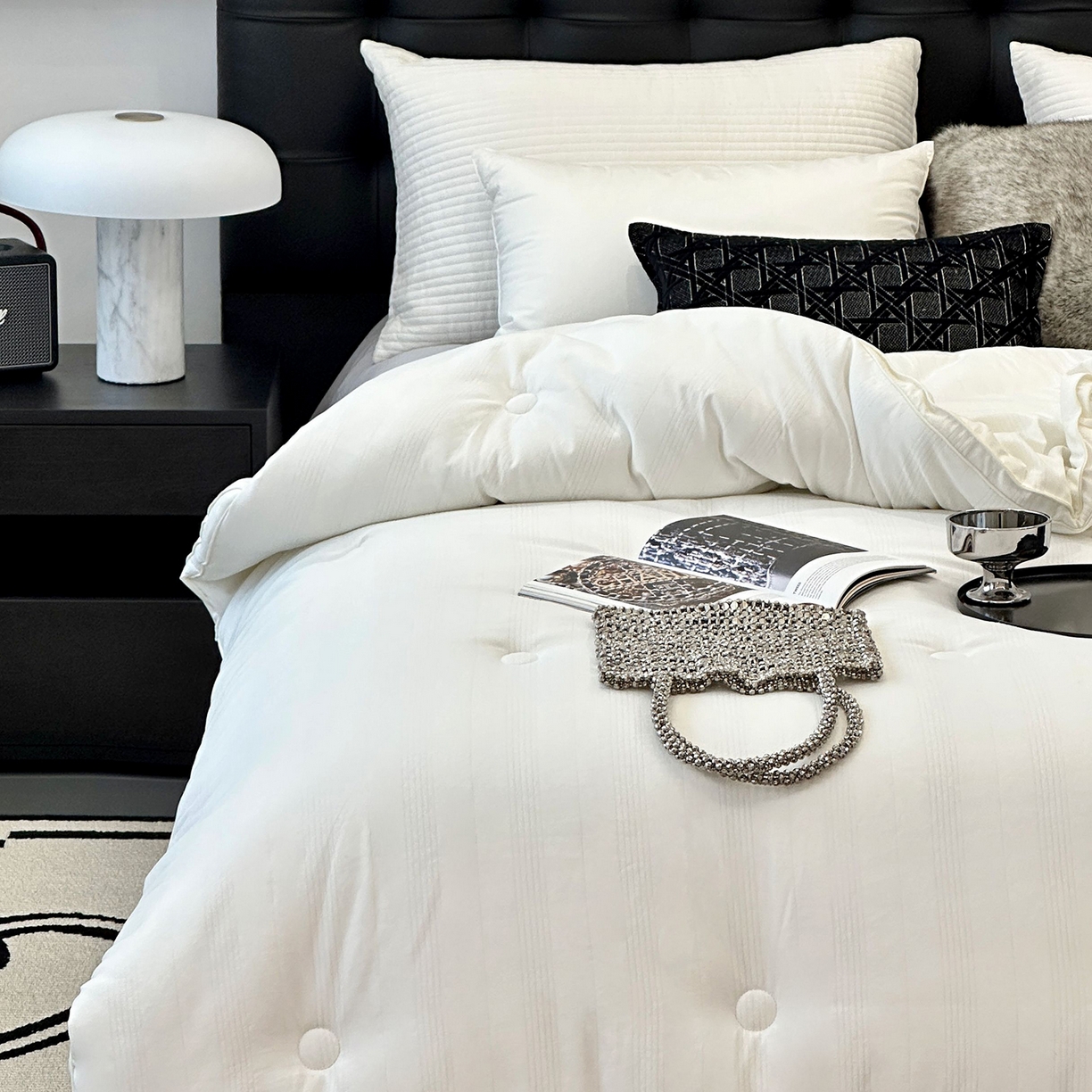 91家纺网 家纺一手货源 找家纺 （总）JUICY 橘滋家纺 2025新款生物绒暖暖发热提花被子被芯