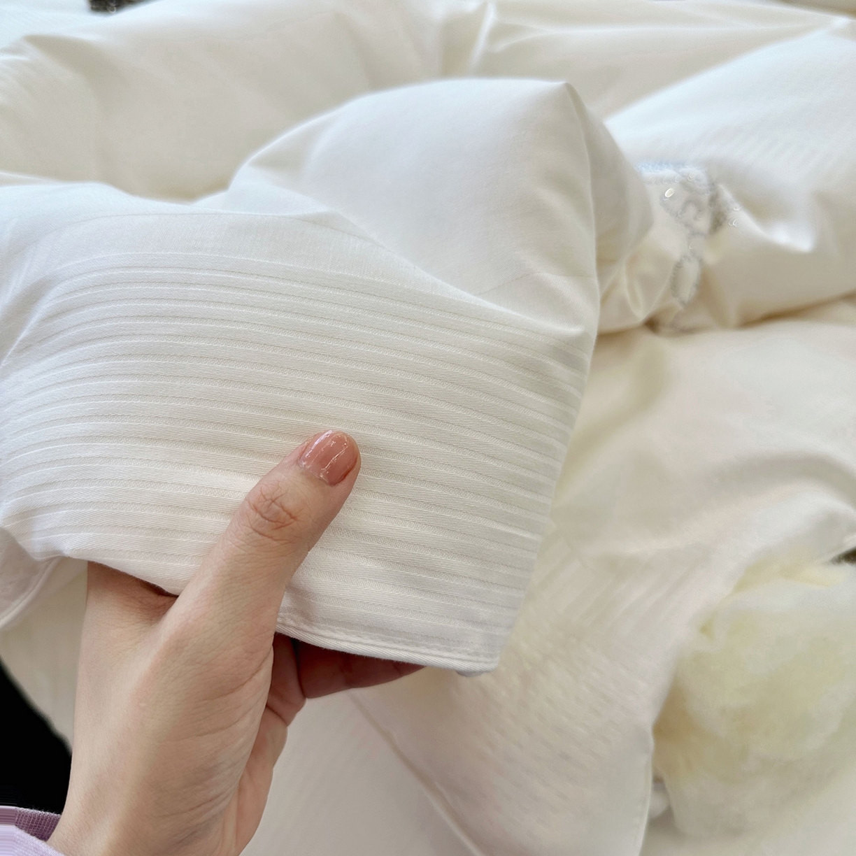 91家纺网 家纺一手货源 找家纺 （总）JUICY 橘滋家纺 2025新款全棉抗菌大豆四季被春秋被子被芯