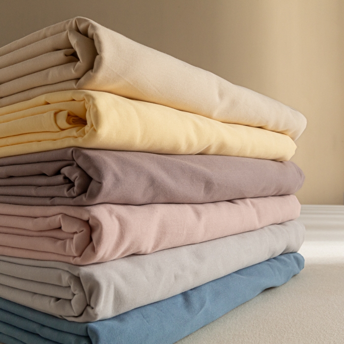 91家纺网 家纺一手货源 找家纺 （总）秀色家纺 2025冬季微绒感精梳全棉加厚碳素轻磨毛纯棉床单三件套被单单件Ａ类