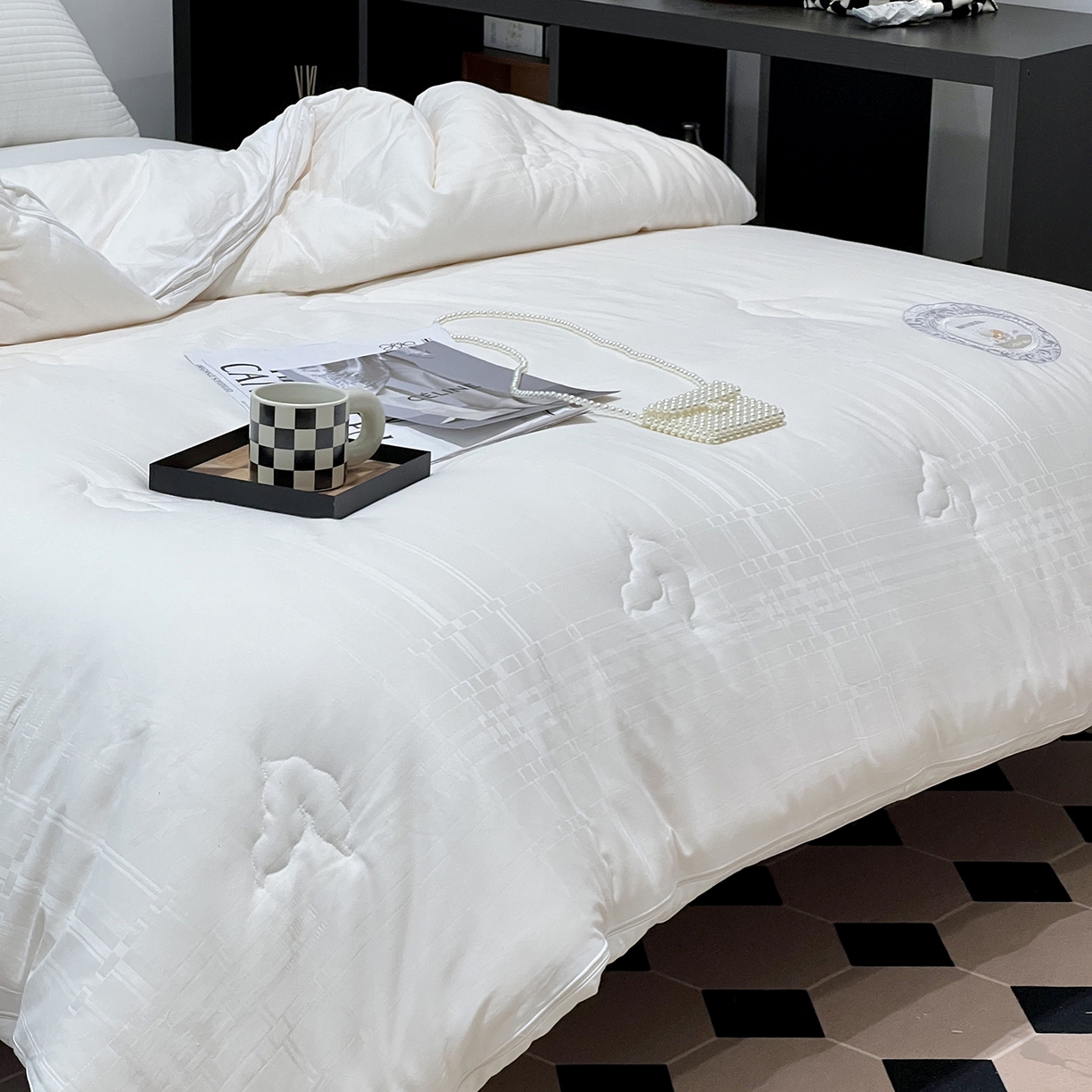 91家纺网 家纺一手货源 找家纺 （总）JUICY 橘滋家纺 2025新款多功能大豆蛋白双胎被子被芯