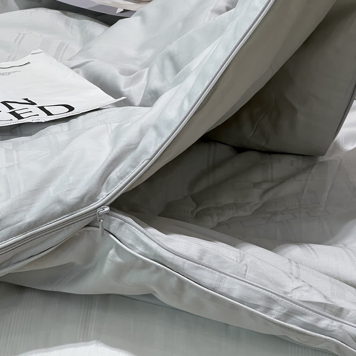 91家纺网 家纺一手货源 找家纺 JUICY 橘滋家纺 2025新款多功能大豆蛋白双胎被子被芯 多功能大豆蛋白双胎被-灰