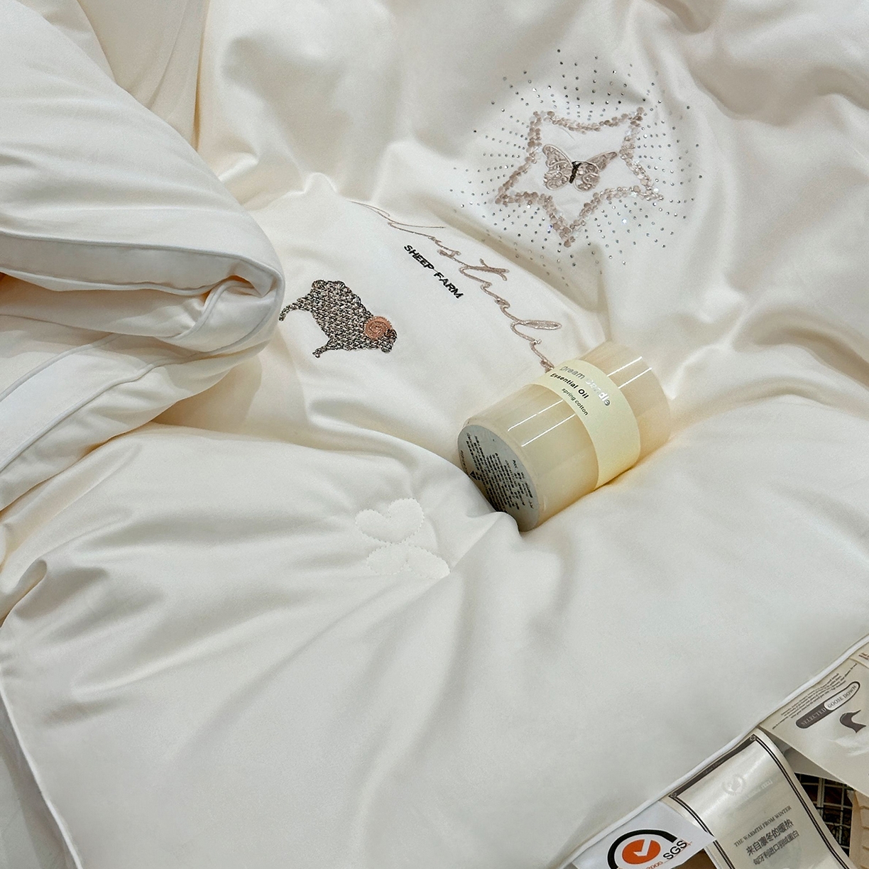 91家纺网 家纺一手货源 找家纺 （总）JUICY 橘滋家纺 2025新款澳洲进口恒温羊毛被子被芯