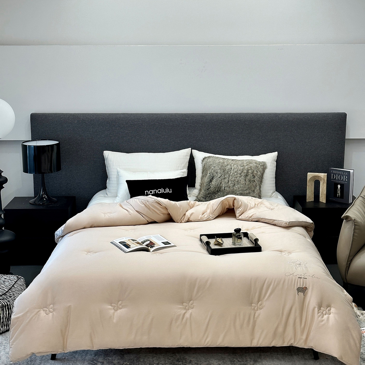 91家纺网 家纺一手货源 找家纺 （总）JUICY 橘滋家纺 2025新款澳洲进口恒温羊毛被子被芯