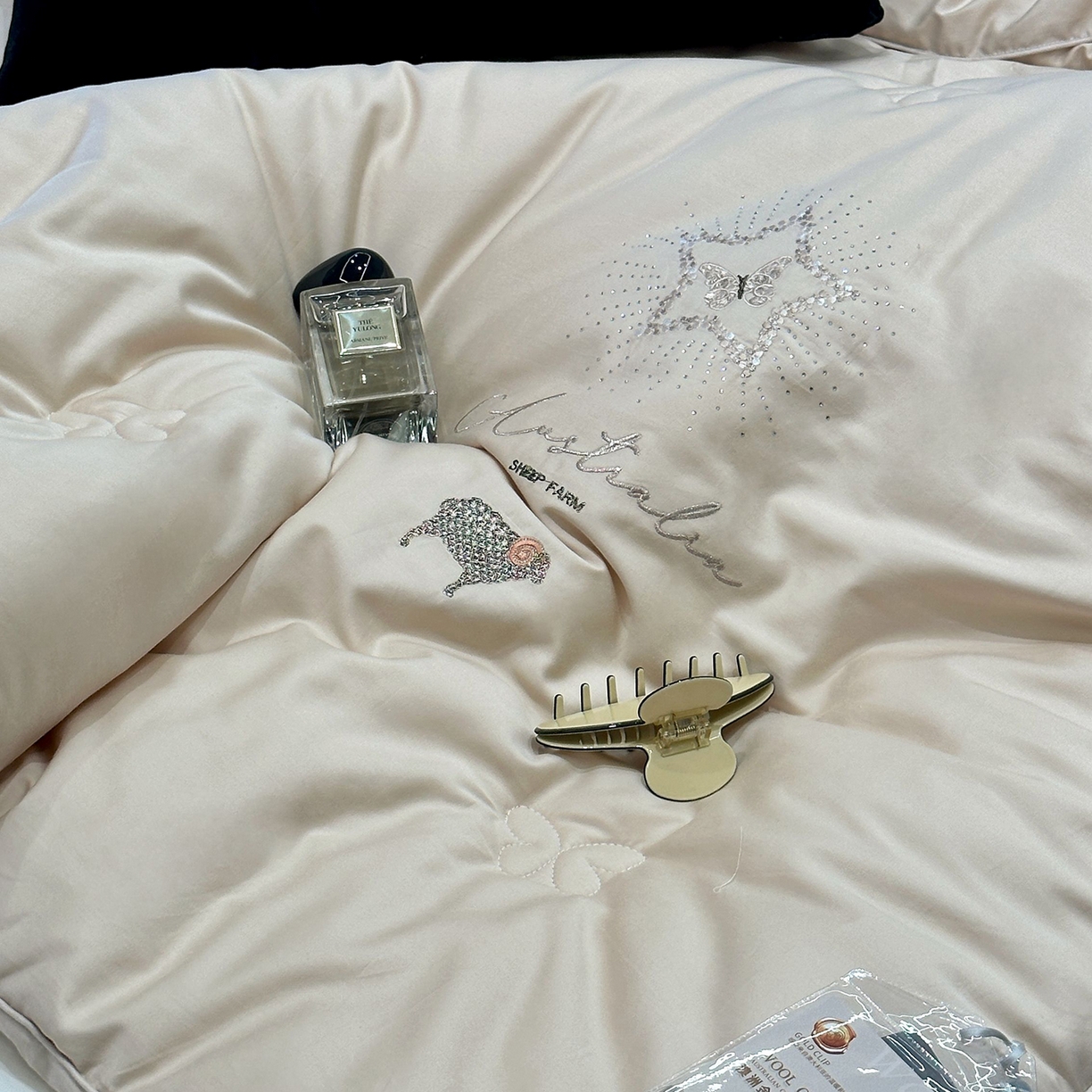 91家纺网 家纺一手货源 找家纺 JUICY 橘滋家纺 2025新款澳洲进口恒温羊毛被子被芯 澳洲进口恒温羊毛被-卡其