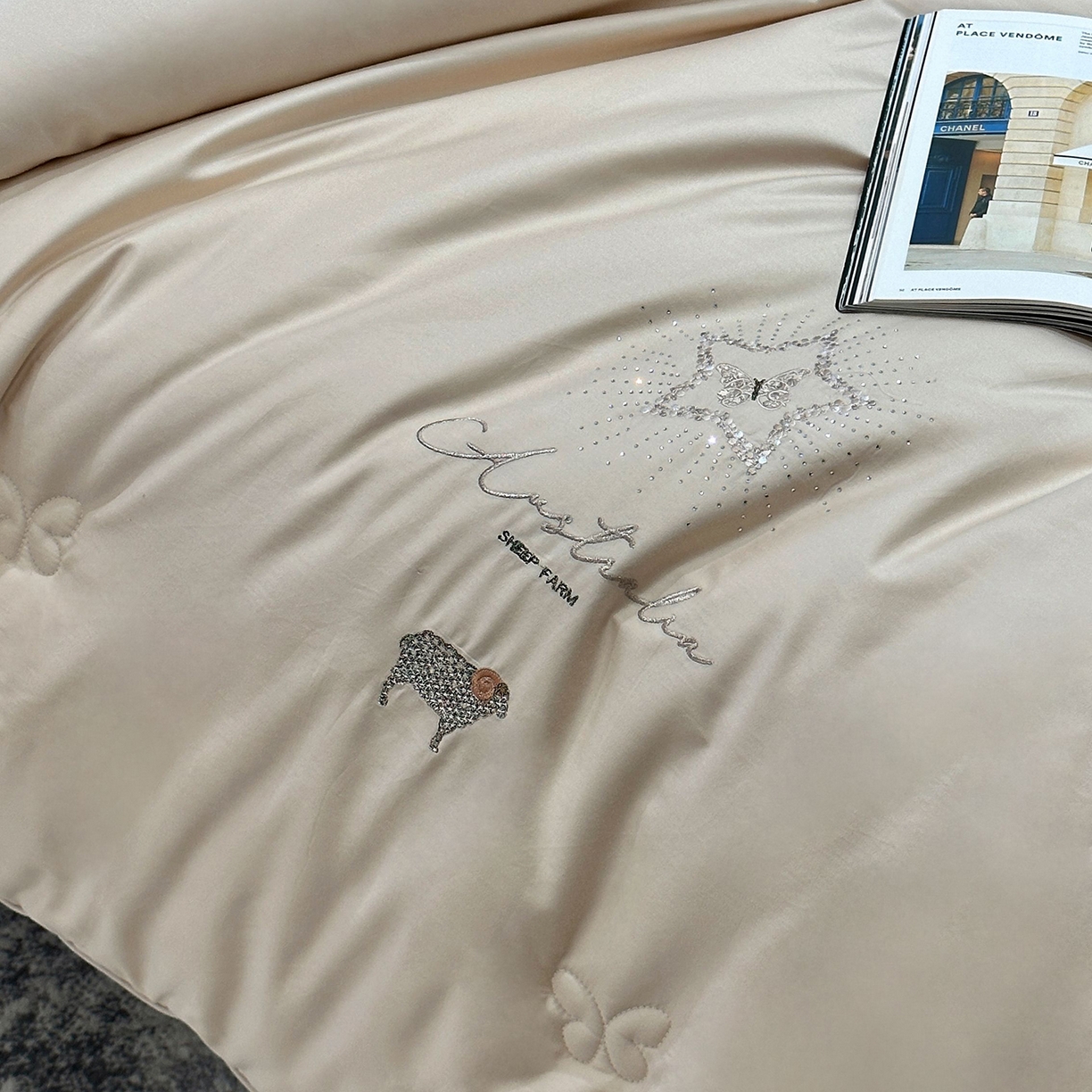 91家纺网 家纺一手货源 找家纺 JUICY 橘滋家纺 2025新款澳洲进口恒温羊毛被子被芯 澳洲进口恒温羊毛被-卡其