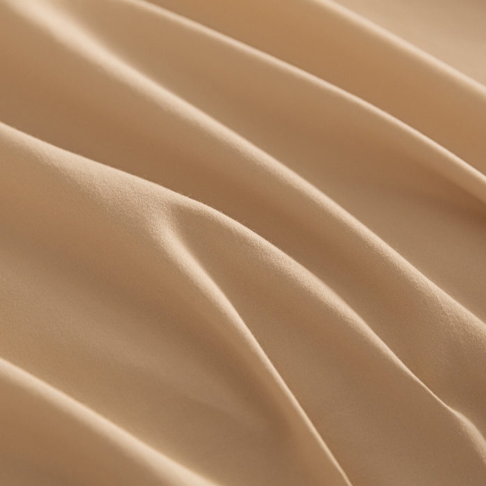 91家纺网 家纺一手货源 找家纺 秀色家纺 2025冬季微绒感精梳全棉加厚碳素轻磨毛纯棉床单三件套被单单件Ａ类 舒暖-奶油