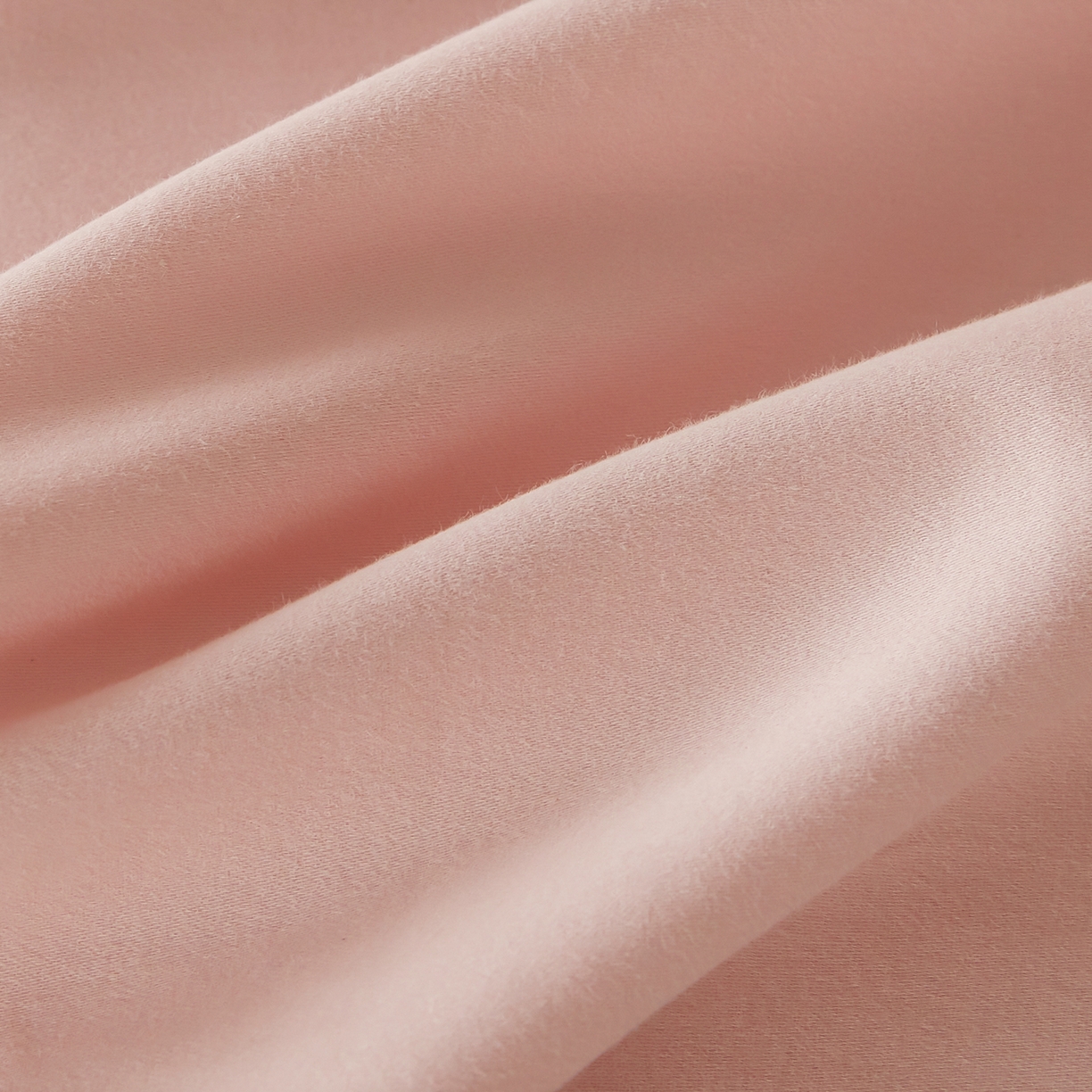 91家纺网 家纺一手货源 找家纺 秀色家纺 2025新款60支长绒棉双面加厚磨毛保暖纯棉四件套纯色被套全棉轻奢高级感 肉桂粉+香芋紫